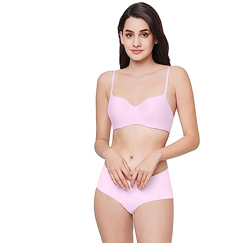 Image of WACOAL Women's Basic Mold |Padded|Non-Wired |3 /4th Cup|Everyday Wear|Seamless|T-Shirt Bra