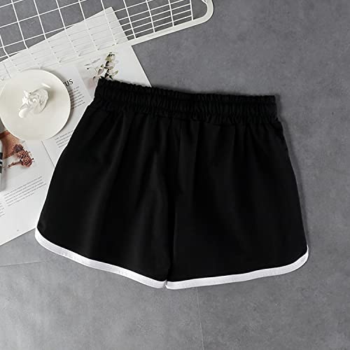 3pcs Dolphin Shorts Gym Athletic Workout Running Casual Sport Pants with Drawstring & Pocket3