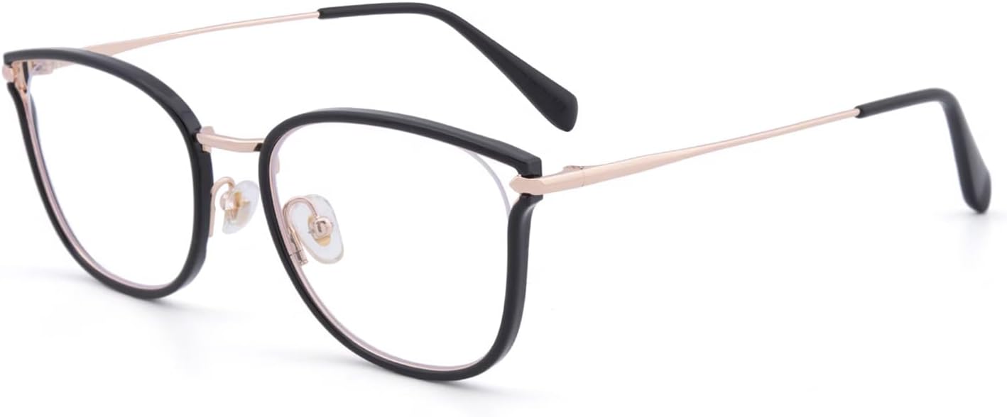 GUDVUE Blue Light Glasses, Computer/Gaming/TV/Phones Glasses for women, Anti Glare/UV400/Eye Strain