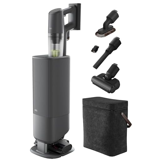 AEG Ultimate 8000 Akku Staubsauger Dunkelgrau