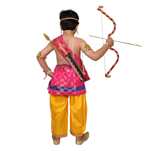 Image of Kaku Fancy Dresses Ram Costume for Kids Infant Baby Ram Dress for Boys with Accessories