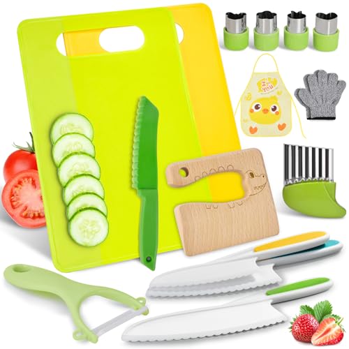 15PCS Montessori Toddler Kitchen Set