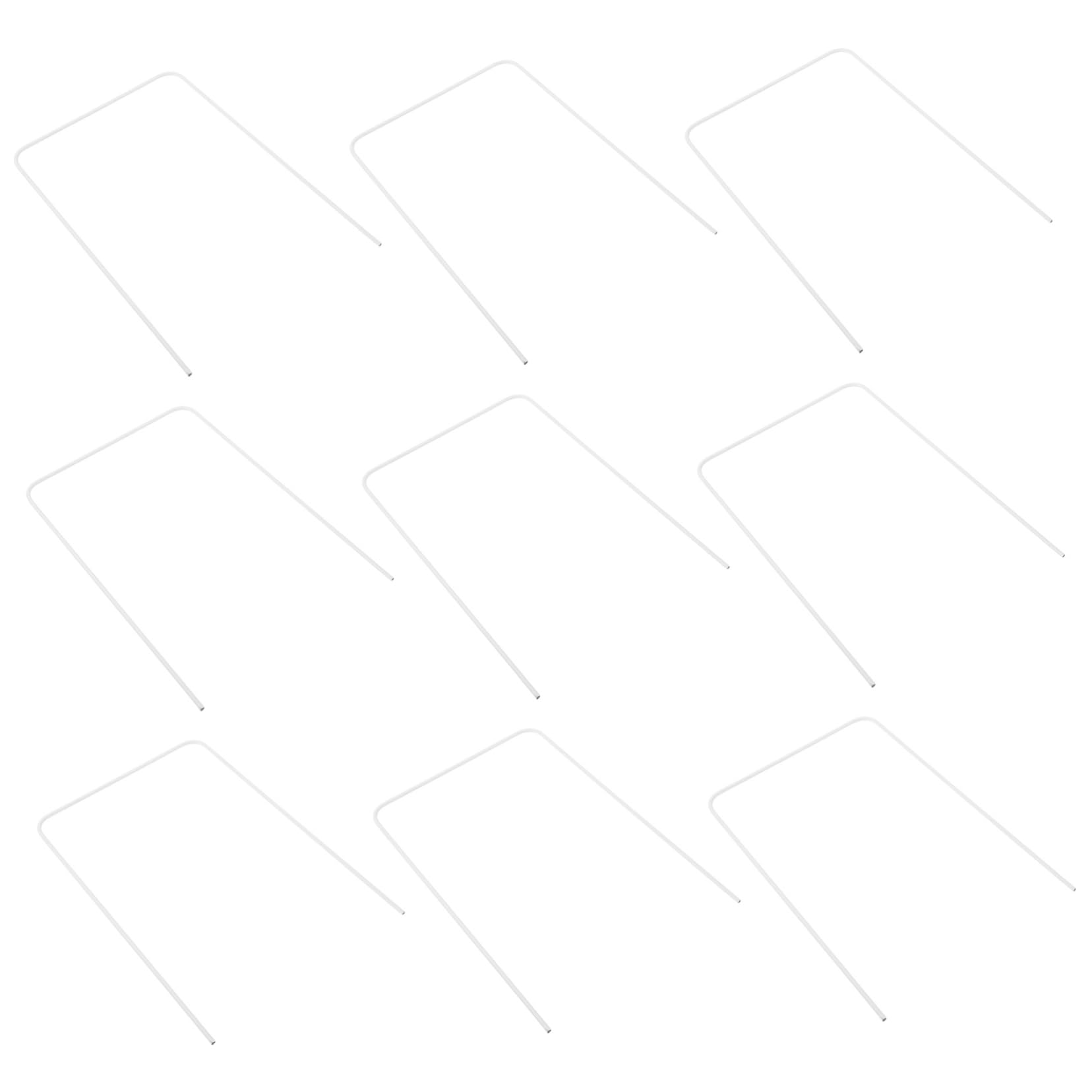 CORHAD Croquet Hoops Replacement 9pcs Iron Set Easy Install for Outdoor Croquet Game