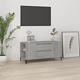 Grand espace de rangement : le meuble TV dispose de 4 compartiments ouverts et de 2 tiroirs dans lesquels les lecteurs DVD, les consoles de jeux, les appareils de streaming et les supports multimédias peuvent être rangés et à portée de main. Plaque supérieure stable et robuste : la plaque supérieure robuste offre l'espace idéal pour votre téléviseur et votre chaîne stéréo, ou certains articles de décoration tels que des vases ou des plantes en pot.