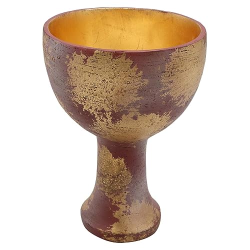 Bulex Indiana Holy Grail Jones Cup Crafts 1:1 Resin Replica Halloween Cosplay Movie Prop (Holy Cup)