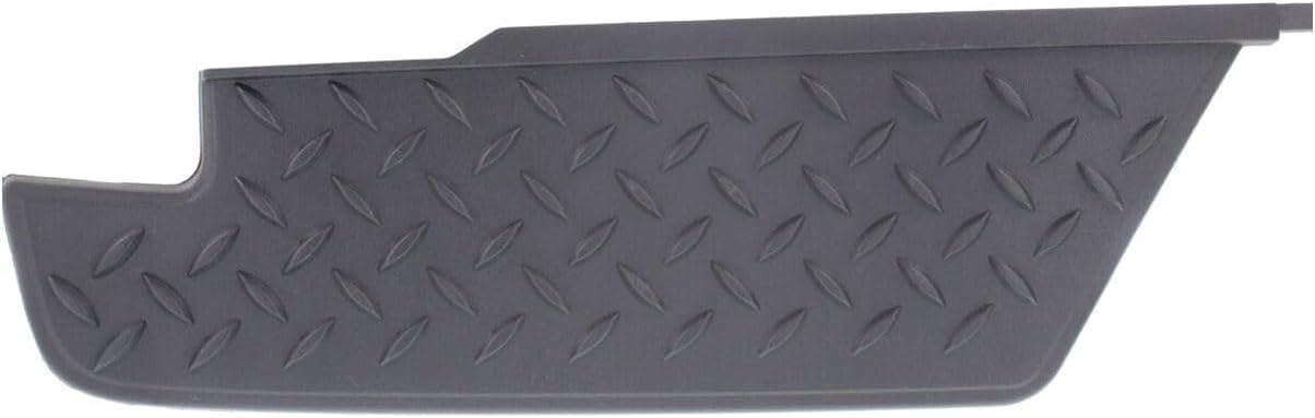 Bumper Rear Step Textured Left Pad Black for Chevy for GMC for Canyon 2004-2012 298-0005