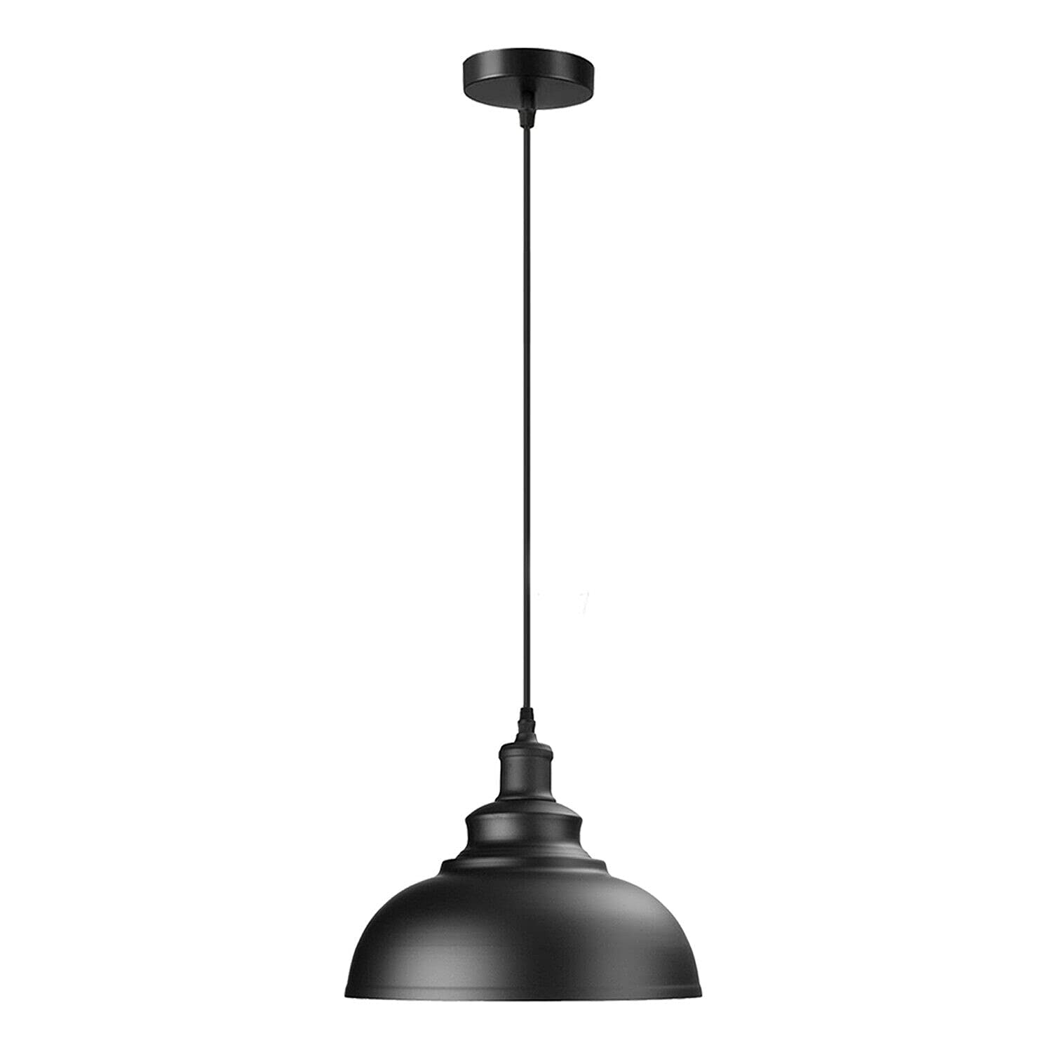 Lámpara colgante moderna vintage industrial colgante iluminación techo pantalla - Imagen 23 de 25