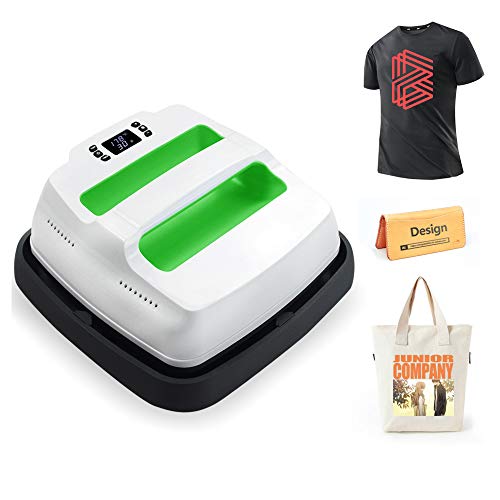 Heat-Goo Heat Press Machine 9X9 Inch Portable Multifunction Heat Press for HTV Vinyl