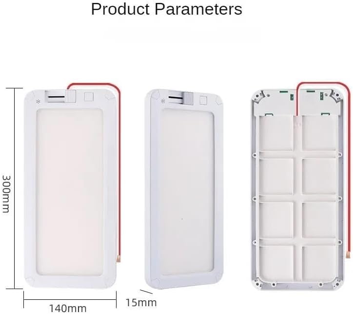 調光機能付き室内照明 12V-30V 天井ドームライト キャンピングカー RVトラック モーターホーム キャラバン RV用 室内灯