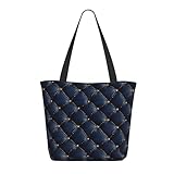 sac vanessa bruno bleu ciel Transport confortable : équipé de sangles larges et lisses, ce sac fourre-tout assure une expérience de transport confortable. Il est idéal pour une utilisation prolongée, que vous alliez au travail ou que vous profitiez d'une journée de détente. Le sac fourre-tout vintage en cuir bleu marine imprimé à carreaux pour femme apporte une facilité sans couture à votre routine quotidienne