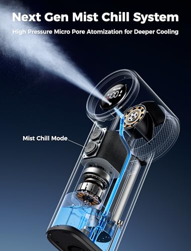 Image of Aecooly Cool Air Pro High-Speed Misting Fan PM02-Black