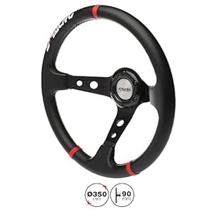 Simoni Racing GVL350/P Volante Sportivo, Nero