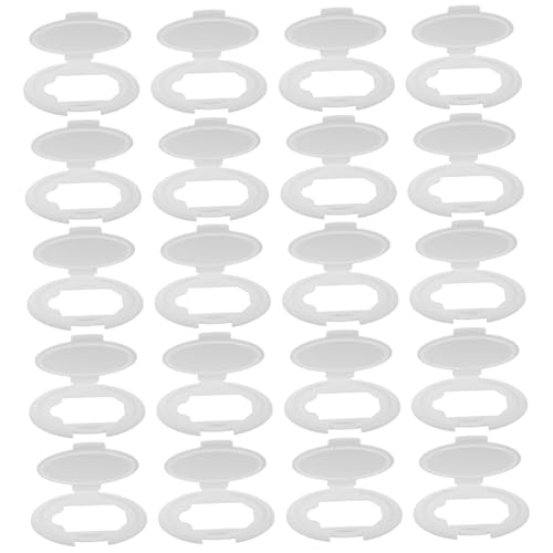 OATIPHO 50 Piezas Tapa de Repuesto para Caja de Húmedas Diseño Práctico y Hermético para Rápido para y Uso Diario Compatible con Dispensadores de para Bebés