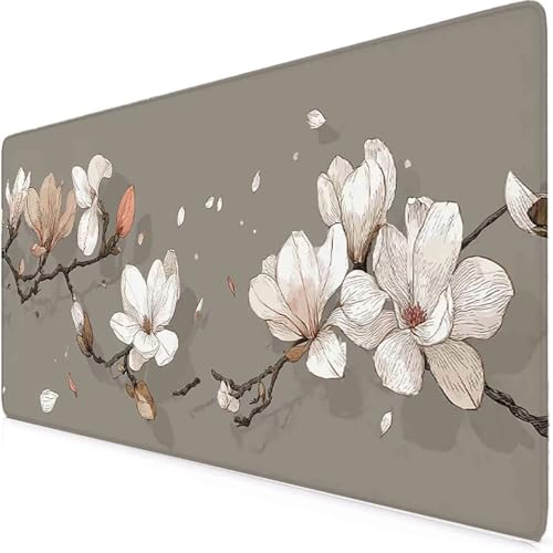 Fleur gaming mouse pad grande vitesse tapis de souris imperméable 600 x 300mm