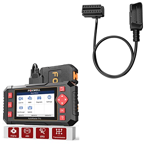 Foxwell Obd Ii 16Pin Male To Female Diagnostic Extension Convert Cable And Foxwell Nt604 #TOP13