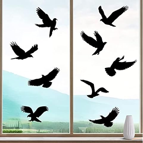 HOOWA Autocollants Anti Collision Oiseaux Cover