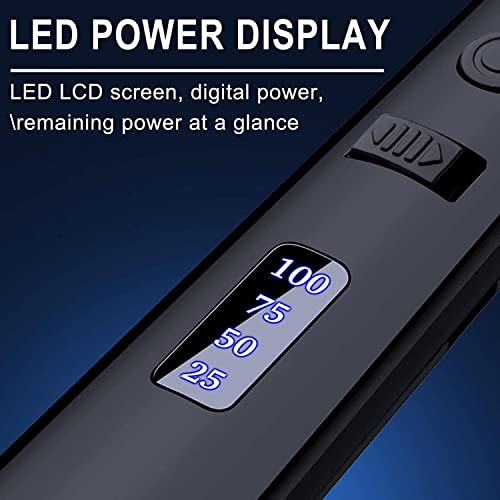 Image of Electric Arc Lighter, Windproof USB Rechargeable, Flameless, Modern Black Aluminum + Zinc Alloy, For Home, Kitchen, Outdoor, BBQ, Camping