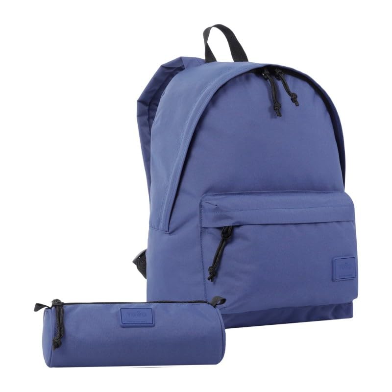 Totto Pack mochila + estuche color azul - kalex ma04com093-22200-z76