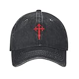Camino De Santiago Gorra De Béisbol Lavada Santiago Cruz De San Sombreros De Hip Hop Verano Femenino Masculino Senderismo Pesca Gorras De Béisbol Regalo