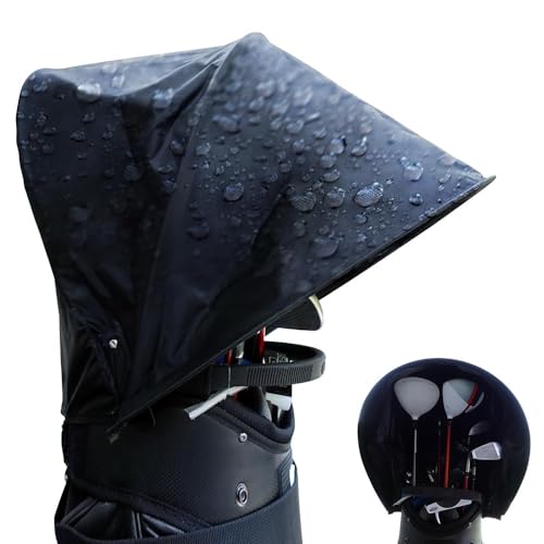 Golf Bag Rain Cover - Universal Golf Club Bag Accessories with Easy Access and Storage