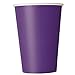 12oz Dark Purple Paper Cups, 25ct