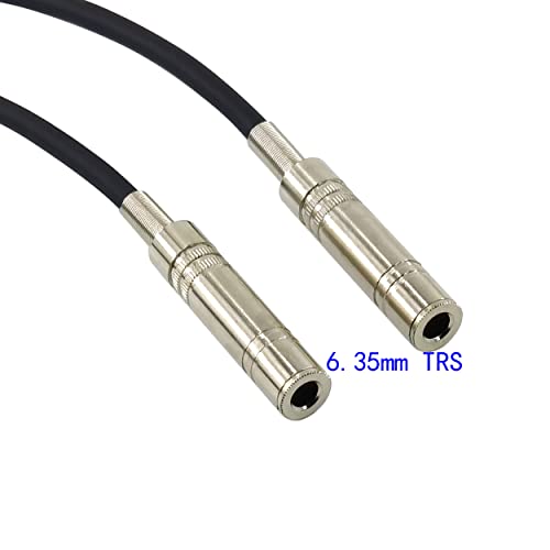 Wjstn Xlr 3-Pin Male To Stereo 6.35 Mm 1/4" Trs''female Adapter Cable, Quarter-Inch Trs To Xlr 3-Pin Dual Channel Interconnect Cable 6In 2 Pack #TOP4