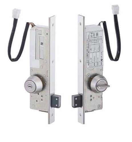 MIWA 美和ロックU9AL4M-1 バックセット38mm 扉厚33〜41 mm 本締電気錠(モーター施解錠型) キー3本付き