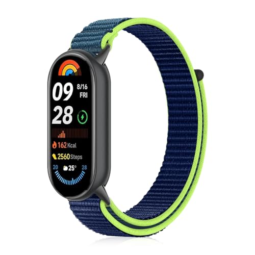 [RUIMAYA] �R���p�`�u�� Xiaomi Smart Band 10/9/8 �o���h�A�����R�l�N�^ �i�C�������[�v�}�W�b�N�e�[�v Mi Band 10/9/8 �����x���g ���i�K���� �ʋC�� �_�炩�� �ϋv�� �X�g���b�v �V���I�~ �X�}�[�g�o���h 1