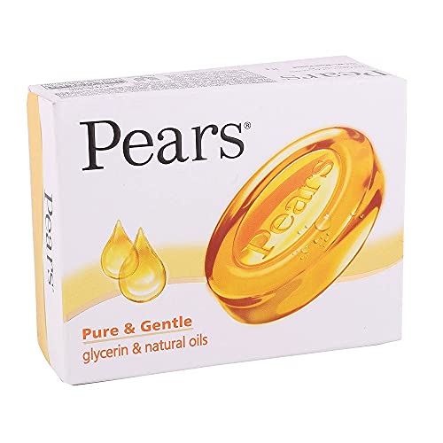 Pears Pure & Gentle Soap - 98% Pure Glycerin & Natural Oils - 75 g (Pack of 3)
