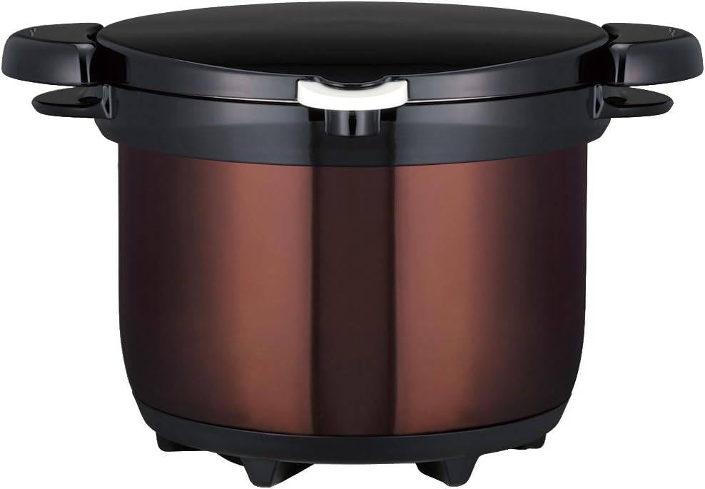 Amazon | 真空保温調理器 シャトルシェフ 3.0L クリアブラウン | ノー