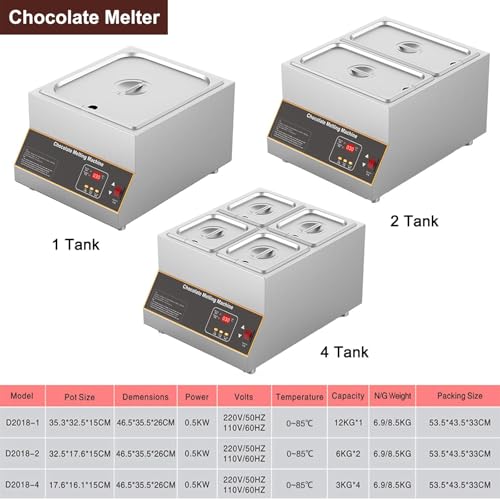 Máquina profesional para templar chocolate miniatura 4