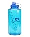 Nathan NS4314-0245-015LI SuperShot 1.5 L Water Bottle, Blue/Electric Blue