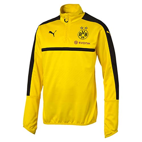 Chaqueta BVB Hombre PUMA que Evita el Sudor Frío en Entrenamientos con Viento