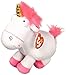 Ty Despicable Me 3 Fluffy Unicorn Plush Toy