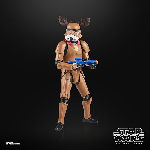 STAR WARS The Black Series Stormtrooper (Holiday Edition), Premium Collectible 6-Inch Action Figure - Image 6