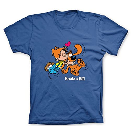 T-Shirt Enfant Boule et Bill Rouge de ZigZag Editions | 100% Coton 4 Ans