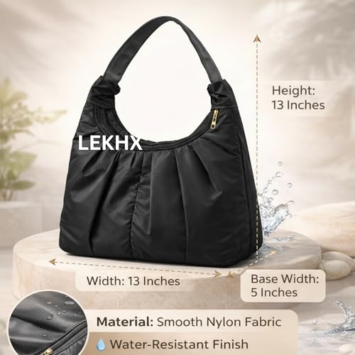 Image of LX LEKHX Women's Tote Bags - Stylish Handbags for Office, College & Party Use | Spacious & Trendy Shoulder Bag for Work, Casual & Evening | Durable, Lightweight & Fashionable Tote for Women