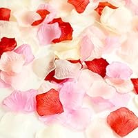 造花 花びら ピンクとクリーム色　36袋セット 造花 花びら ピンクとクリーム色 36袋セット