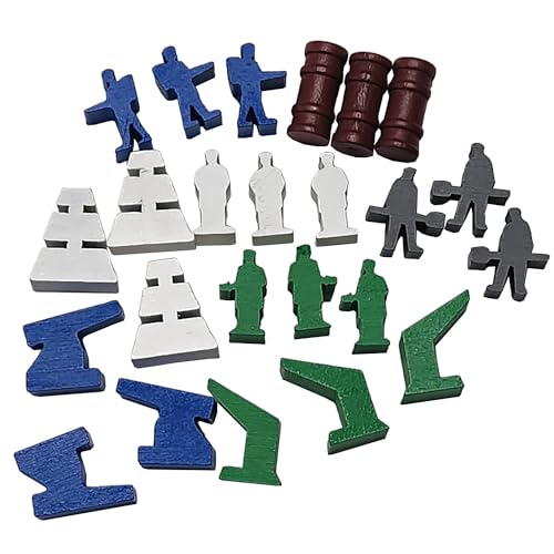 Expansión Shipyard Wooden Parts con 192 piezas de madera miniatura 1