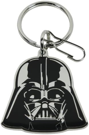 Plasticolor 004292R01 Star Wars Darth Vader Keychain , Black