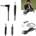 Aleicx Headphone Cable (Black with Mic)