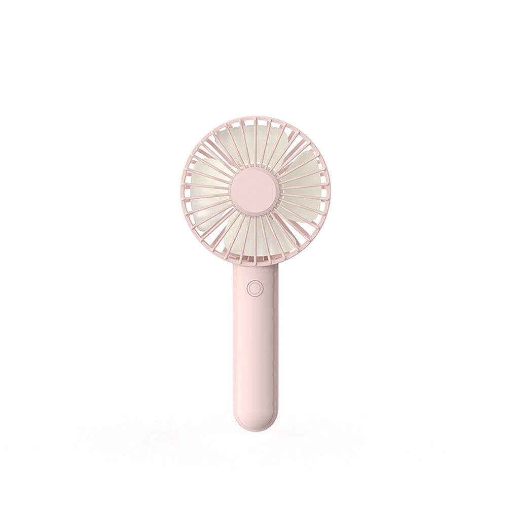 Mini ventilador de mano con batería recargable para oficina y viajes de verano