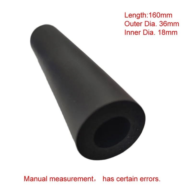 Funda espuma amortiguadora tren Ø17mm tubo carbono dron agrícola
