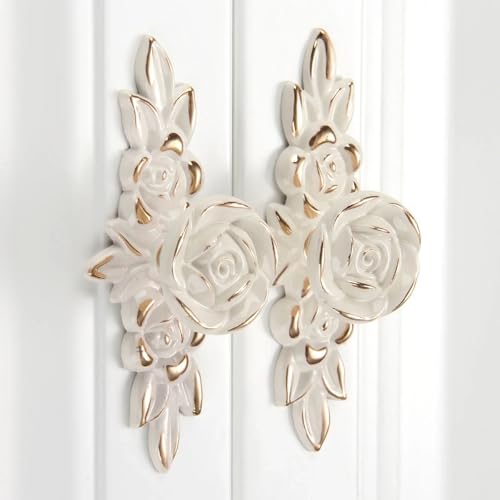 Poignées de meuble fleur de rose pour changer de décoration - 8