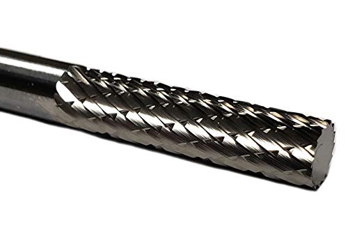 Broca fresadora doble corte Carburo 1/4" x 1" miniatura 7
