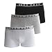 Produktbild Hugo Boss Herren Boxer Shorts 3er Pack Unterwäsche Schwarz-Weiß-Grau S