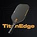 TitanEdge V6 Pro Pickleball Paddle – T700 Carbon Fiber Surface, Unibody Design,16mm Polypropylene Core, Lightweight Paddle for Power & Control, Durable Pickleball Racket for All Levels(Black)