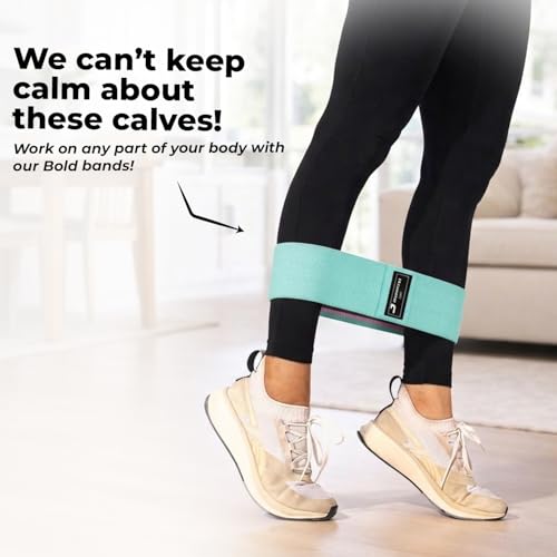 Image of Fabric Resistance(Light) for Women & Men, Non-Slip Hip Bands for Glutes, Legs & Squats, Exercise Booty Bands for Workout, Stretching, Toning, Home Gym Fitness, Yoga & Pilates