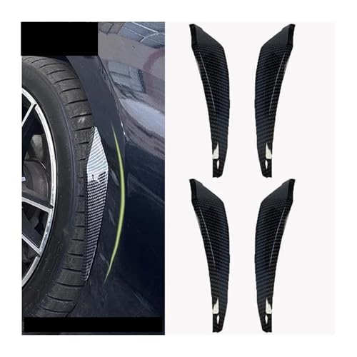Guardabarros de rueda para Golf 3 4 5 6 7 8 estilo fibra de carbono 2