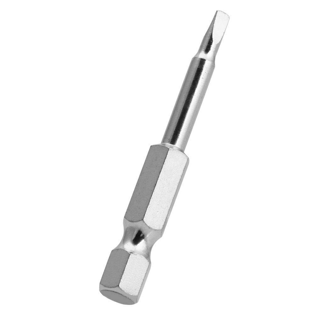 6-teiliges Schlitzschraubendreher-Bits Set - 2-6 Mm, S2 Stahl, Magnetisch